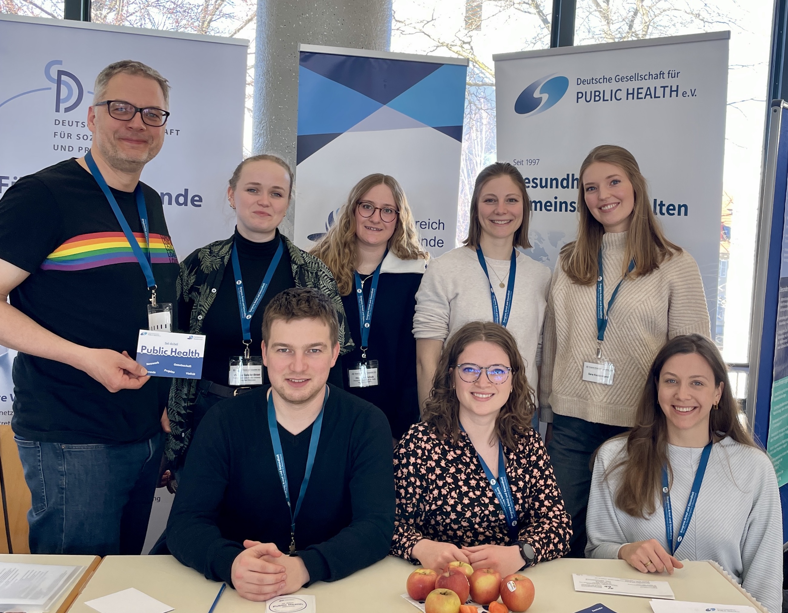 Gruppenbild vor Rollups